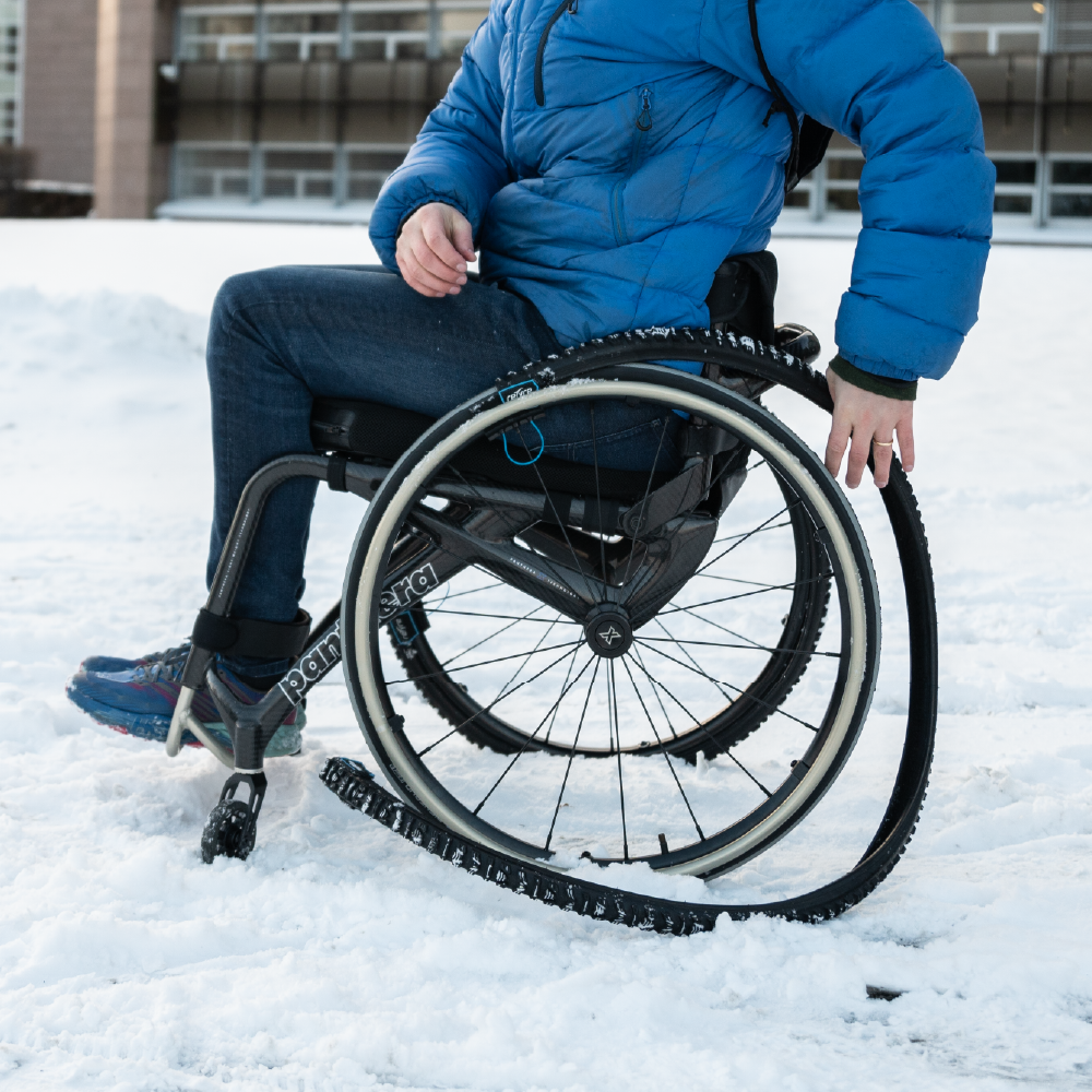 Traction Detachable Patterned Tire for Wheelchair